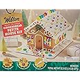 TULLIPAK Wilton Gingerbread Kits, Decorate Your Own Holiday Petite House Kit, DIY Includes Frosting and Candy, Pack of Stickers
