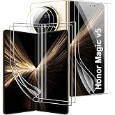 CAUHENYEE Screen Protector for Honor Magic V5, Interior and Exterior Screen Protector + Tempered Glass Camera Protector, Hydr