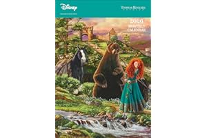 Disney Dreams Collection by Thomas Kinkade 2026 Monthly Pocket Planner Calendar