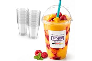 Inoverse Smoothie-behållare 300 ml, 800 st, Slush-behållare, med täcklock