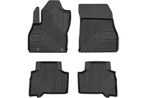 MOTOS Tappetini in gomma per auto adatto per Fiat Qubo 2008-2020 Migliorate il vostro comfort di viaggio con il tappetino antiscivolo per auto No.77