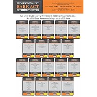 AIBE Bare Acts Combo without Notes- All India Bar Examination Books without Notes as per Bar Council of India Guidelines…