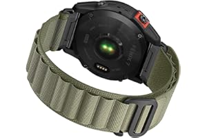 OSINAGA Osianga Pasek do Fenix 7/Fenix 7 Pro/Fenix 6/Fenix 6 Pro/Fenix 5/Fenix 5 Plus, Sportowy QuickFit 22 mm Nylon Pasek do Forerunner 935 / Forerunner 945 / Instinct 2 / Approach S60 / Approach S62 /