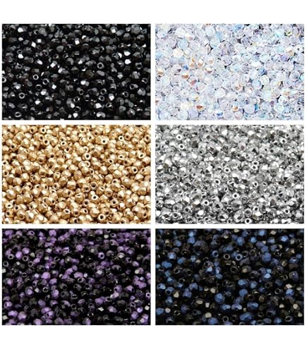 25 Stück Böhmische Facettierte Glasperlen, Rund 8 Mm, Aquamarin AB – Für Schmuck & Basteln