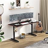 SogesHome Postazioni di lavoro per computer Tavolo per computer Gaming Gamer Tavolo per PC con copertura completa torretta US