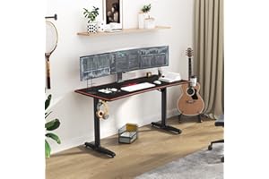 SogesHome Postazioni di lavoro per computer Tavolo per computer Gaming Gamer Tavolo per PC con copertura completa torretta USB supporto per cuffie e portabicchieri, 152 cm x 70 cm