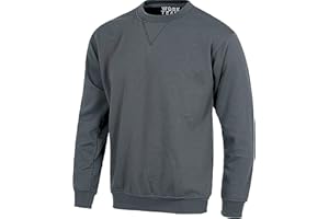 Work Team Sudadera Cuello Caja con puños y Cintura elásticos. Hombre