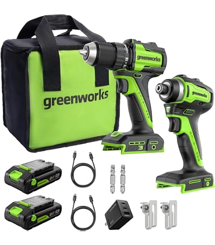 RYOBI Kit Combo 4 Attrezzi 18V ONE+ – Trapano 50Nm, Smerigliatrice, Sega E Levigatrice Con 2 Batterie E Borsa, R18CK4E-242S