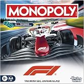 Monopoly F1 Edition Kutu Oyunu | Resmi Lisanslı FORMULA 1 Oyunu | &Ccedil;ocuklar, Gen&ccedil;ler ve Yetişkinler i&ccedil;in Aile Oyunları | 2-6 O