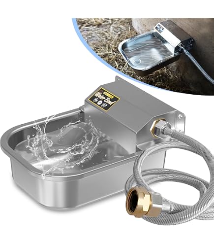 Automatischer Wassernapf Für Große Hunde – 18 L Edelstahl, Selbstfüllend, Für Mehrere Haustiere