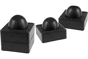 Acurit Upsyde Angle Lifts for Drawing Boards, Lightpad, Tracing Tablets- Stackable Lifting Pucks Holds Flat Items in Place to Create Any Angle - Pack of 4