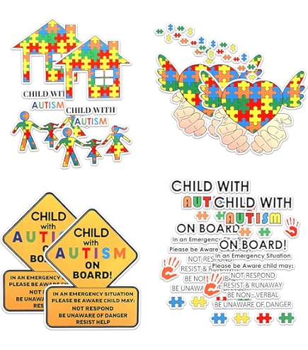 Lot De 2 Autocollants En Vinyle Brillants Pour La