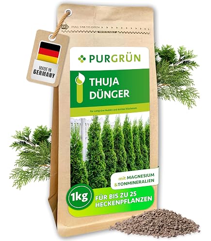 Dnger Thuja Lebensbaum Zypressen Thujadnger Heckendnger Koniferendnger  3kg : Amazon.de: Garten