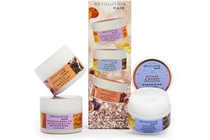 REVOLUTION BEAUTY LONDON Revolution Haircare London, 3 Pack Winter Fruit Mini Hair Mask Gift Set, 150 milliliters