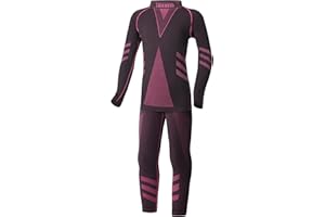 Ladeheid Completo Maglia e Calzamaglia Termiche Bambino e Bambina LAGI009