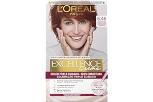 L'OREAL PARIS EXCELLENCE L´ORÉAL PARIS Excellence Creme Tinte Permanente - Tono 6.46 Rubio Oscuro Cobrizo Caoba