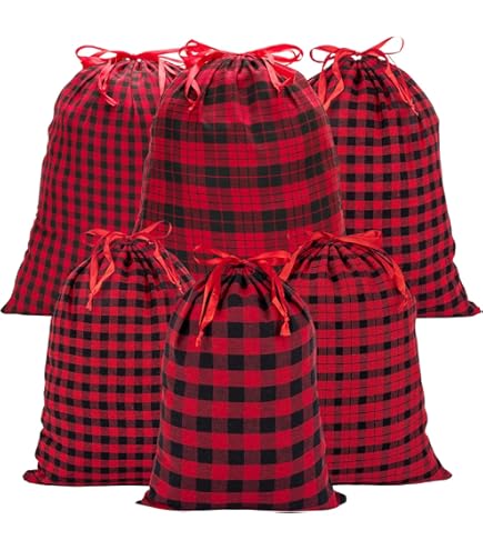 Fabric Gift Bags | Reusable Drawstring Options - Spritz - View #5