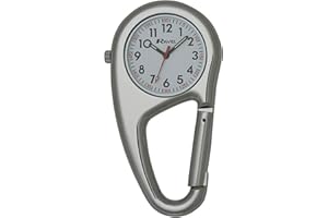 Ravel - Montre à Quartz Caribinée à Clip Ceinture - Quartz Analogique - R1105