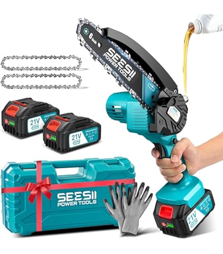 Ricambi Mini Motosega A Batteria Motore Di Ricambio 10 Denti Mini Motosega Batteria Elettrosega Sega Potatura Tagliarami 10 Denti 5 Ceepuy Mini Motosega Ricambi - Foto 5