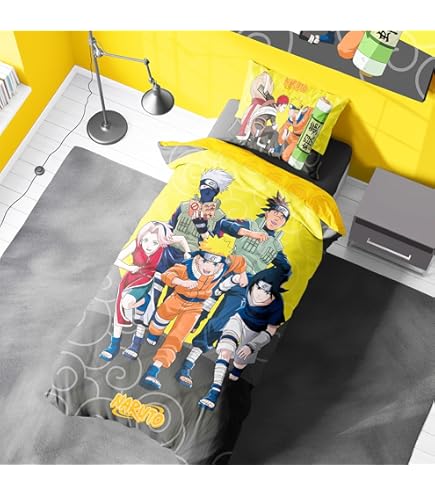 Beddengoedset - NARUTO - Naruto en Kakashi - Microvezel - 1