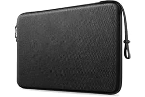 FINTIE FINPAC Hard Shell Laptop Sleeve Case for 15.3-inch MacBook Air M3/A3114 M2/A2941 2024 2023, 16" MacBook Pro M3/M2/M1 A2991 A2780 A2485 A2141, Shockproof Carrying Cover Bag for 15" Surface Laptop/Book,