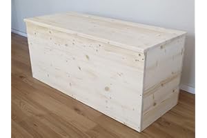 TOTAL WOOD 2012 Cassapanca Contenitore Baule Interno Esterno in legno 150x40x45 cm al naturale non trattato ANCHE SU MISURA