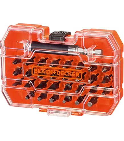 Chollo Kit de 32 piezas Black Decker A7216-XJ para taladrar y