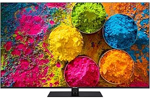 Panasonic TX-55MX700E, 2023 Téléviseur Intelligent LED 4K Ultra HD 55 Pouces, Gamme Dynamique Élevée (HDR), Dolby Atmos & Dolby Vision, Google TV, Assistant Google, Chromecast, Socle Central, Noir