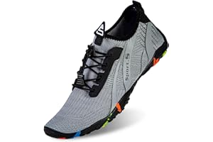 IceUnicorn Strandschuhe Badeschuhe Damen Herren Schwimmschuhe Aquaschuhe Sommer Schnell Trocknend Surfschuhe