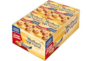 Werther's Original Sugar Free Hard Candy, Flip Top Box (Pack of 12)