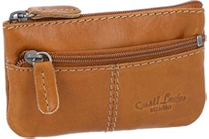 Gusti Portallaves de Cuero - Rook Estuche Llavero Marrón Claro