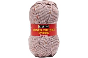 Hayfield Bonus Chunky Tweed, Rose (105), 100g by Sirdar