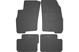 M MOTOS Tappetini in gomma per auto adatto per Fiat Grande Punto 2005-2012 Migliorare il comfort di viaggio con il tappetino antiscivolo per auto- Tappetini per auto per tutte le stagioni, protezione