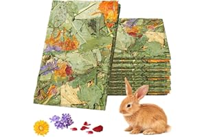 SUNOYA Jouets À Mâcher pour Lapin, 15 Pièces, Friandises pour Lapin, Foin Naturel Timothy Molaire pour Chinchilla Lapins Cochons d'Inde