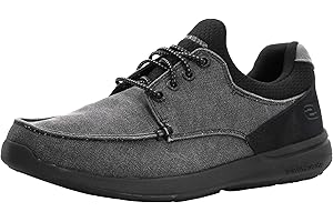 Skechers Men's Relaxed Fit-Elent-Mosen Boat Shoe