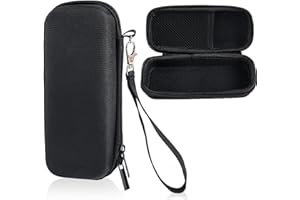 Chovbe Protective Hard Travel Case for Philips One Blade & Braun Series 3/5/7/9 – Waterproof Electric Shaver Storage Box with Attachment Organizer (Black)