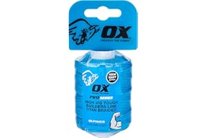 OX Pro Tough Nylon Braided Builders Line 105 m / 350ft - Cyan