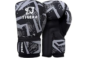 ‎TIGERA Tigera Boxhandschuhe 10oz 12oz 14oz 16oz MMA Box Handschuhe für das Training Punching Sparring Muay Thai Boxhandschuhe männer and Damen Kickbox Handschuhe