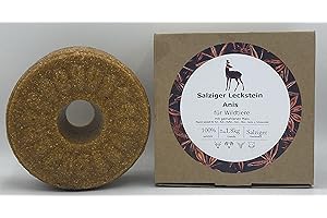 ‎WILDLUTSCHER Wildlutscher Leckstein Anis | Extra Harter Wild- Leckstein | Wildbindendes Lockmittel| Rehwild, Rotwild und Muffelwild |Wochenlange Nutzungsdauer | 1,8 kg (14,95 €/kg)