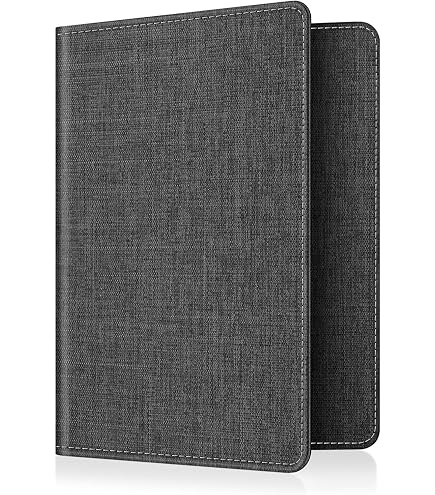 Kepuch Coque Pour Passeport En PU Cuir - Étui Housse Protection Passeport Bleu Avec Fermeture Magnétique