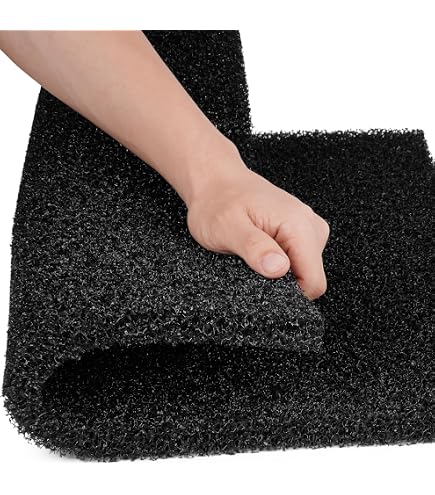 Finest-Filters Filterwolle, 5-8mm, 5 Meter Rolle – Für Kristallklares Wasser In Aquarium & Teich