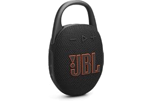 Clip 5 – ultraportabel, vattentät och dammtät Bluetooth-högtalare, Big Pro-ljud med stansad bas, integrerad karbinhake, u