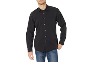 Amazon Essentials Men's Regular-Fit Long-Sleeve Casual Poplin Shirt