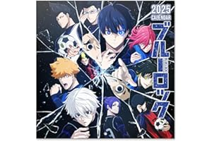 GRUPO ERIK Calendario 2025 pared Blue Lock - Calendario pared, Planificador mensual: Con espacio para anotar e Ilustraciones (30x30 cm)