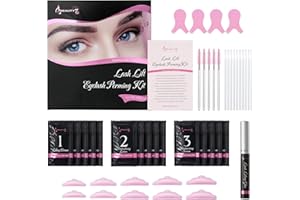 Beauty7 Zestaw do liftingu rzęs, zestaw do przedłużania rzęs, zestaw do liftingu rzęs, żel do liftingu, zestaw do liftingu brwi, zestaw do samodzielnego napinania rzęs (5 zestawów)