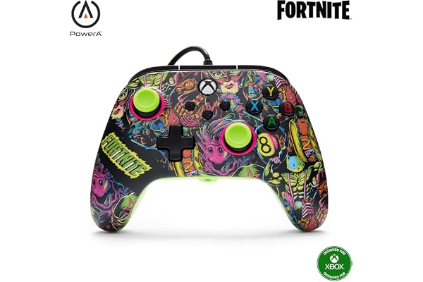 PowerA Advantage Wired Controller for Xbox Series X|S - Fortnite Glow