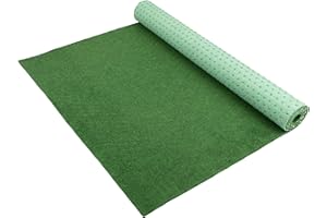 PRIMAFLOR - IDEEN IN TEXTIL Primaflor Rasenteppich - COMFORT, Grün, 1,33m x 4,00m | UV-stabil & schnelltrocknend | Mit Noppen | Kunstrasen-Teppich für Balkon, Terrasse & Poolbereich | Outdoor Bodenbelag| Balkonteppich