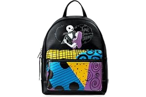 Disney Stitch Backpack for Women Teens Faux Leather Rucksack Fashion Girls Mini Daypack Shoulder Bag Purse Eeyore Gifts for Her