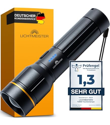 Bushnell Tactical Flashlight, 1500 Lumens Compact LED Construction with Rechargeable Battery, Police, Military, Hunting, Security Computer & Accessories