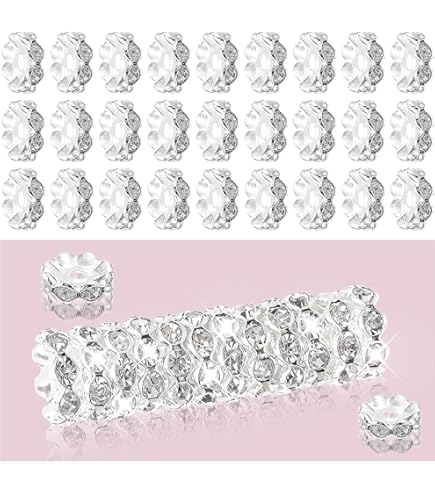 EA01 50 stks/partij 6mm strass rondelle kristal ronde losse spacer kralen voor sieraden maken DIY armband ketting accessoires TL513 (Color : Purple EA01 50 stks/partij 6mm strass rondelle kristal ronde losse spacer kralen voor sieraden maken DIY armband ketting accessoires TL513 (Color : Purple